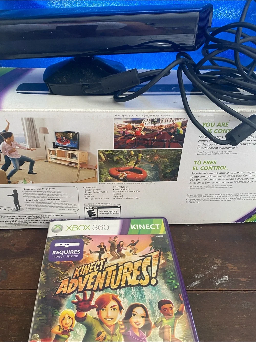 Microsoft Xbox 360 Kinect Sensor in Black